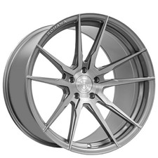 22x10.5 Rohana Wheels Rfx2 Brushed Titanium Rims 4pcs