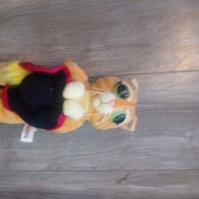 Shrek The Third Puss In Boots Cat Soft Toy Plush 