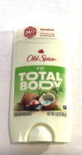 Old Spice Total Body Aluminum Free Deodorant Stick FIJI Scent 3oz - NEW