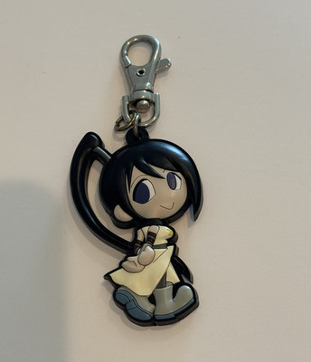 Soul Eater Anime Rubber/Metal Clip-On Keychain w/ Key Ring
