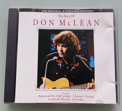 Don McLean - The Best Of Don McLean - The Original Studio Recordings CD 