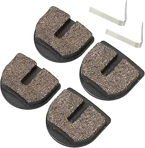 Rounded Brake Pads for Dirt Rocket Quad Electric Motocross Bike Electric Scooter