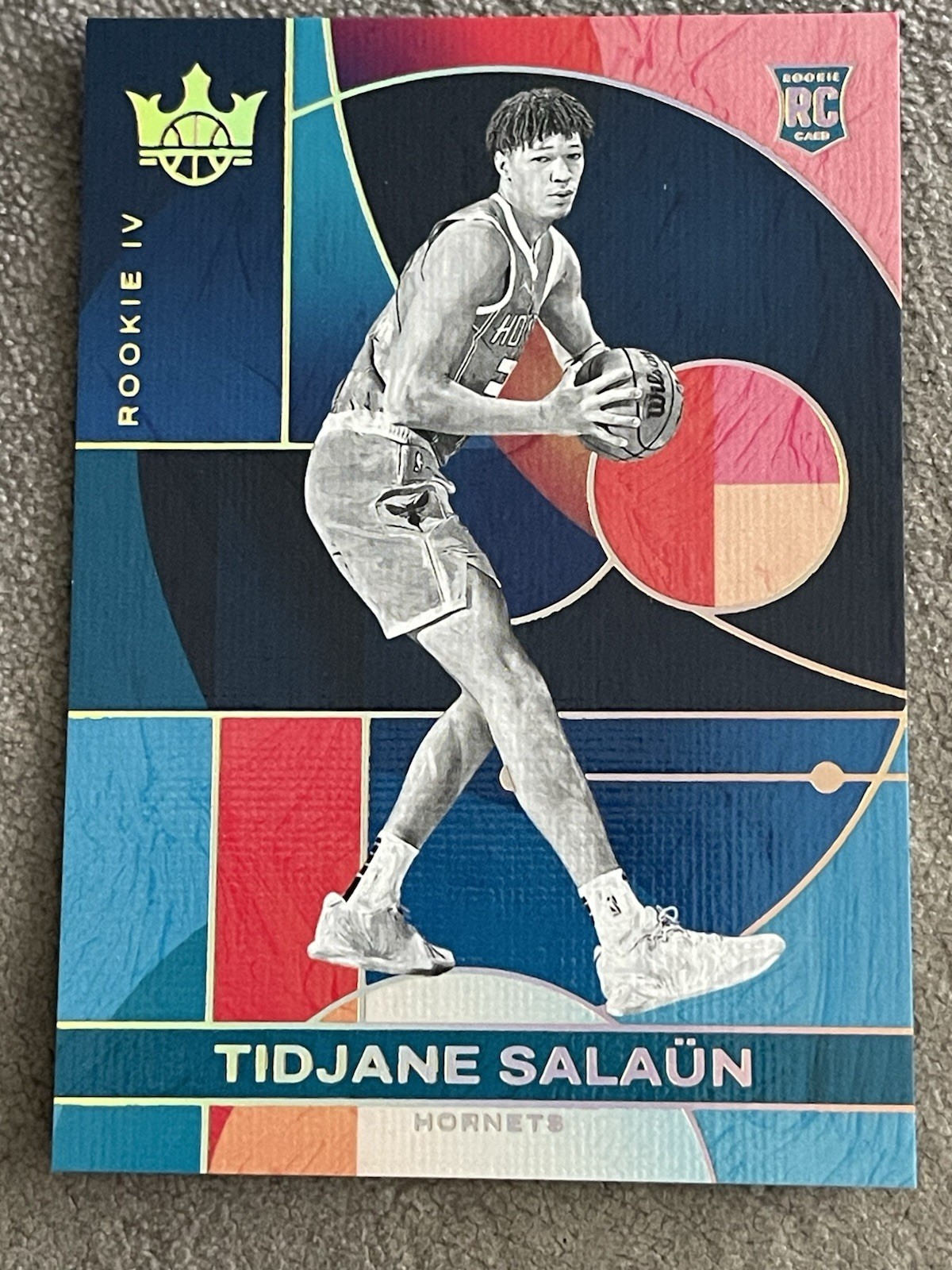 Tidjane Salaun 2024-25 Panini Court Kings #209 Rookies Level IV SP RC