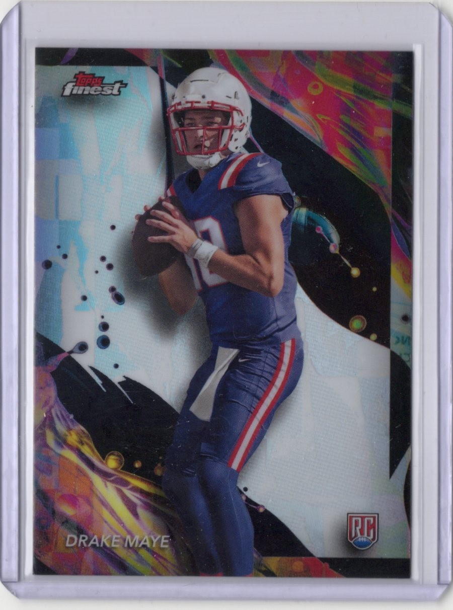 2024 Topps Finest - Uncommon Drake Maye #162 (RC)