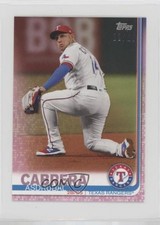 2019 Topps Mini Pink 22/25 Asdrubal Cabrera #US121 2d9