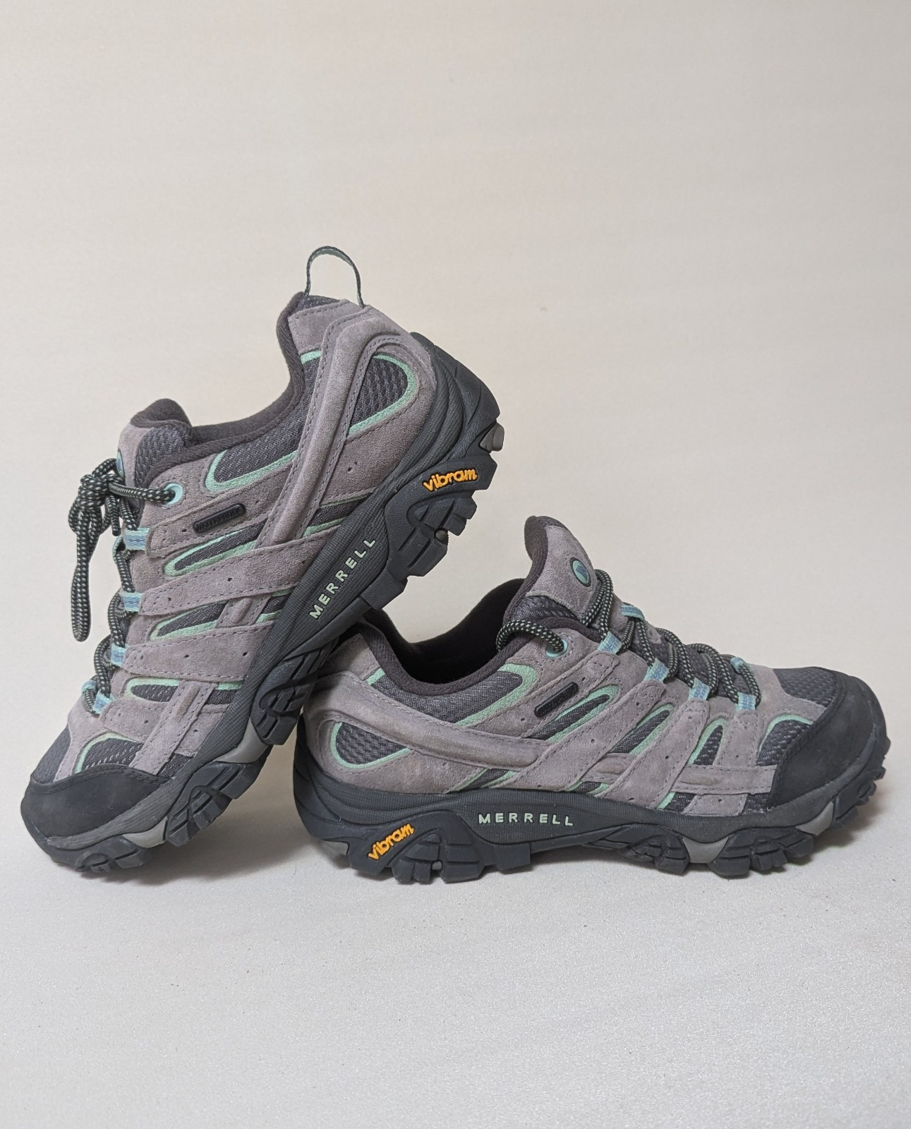 Scarpe da trekking Merrell donna Moab 2 impermeabili trail Drizzle come nuove taglia 9W