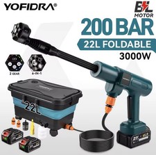 Idropulitrice 3000W 33 Bar 22L… Alta Pressione Potente per Casa, Giardino E Auto