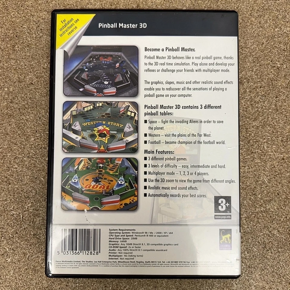 Pinball Master 3D (Windows XP - Re:Flex) [Complete] - Image 3 of 4