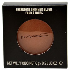 MAC Sheertone Shimmer Blush Sunbasque 6 g/.21 oz Full Size New in Box