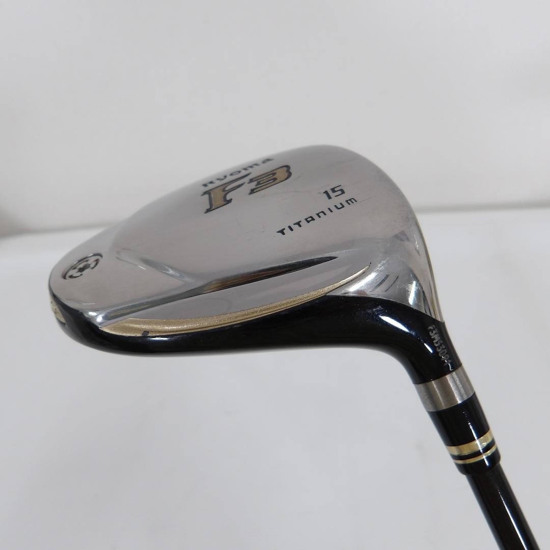 リョーマゴルフ RYOMA F 3番ウッド 15° TourAD RF2 S 中古 【正規品