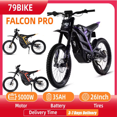 79BIKE Falcon Pro 72V 35Ah Akku Dirtbike Motorcross 5 KW Enduro Motorrad Adults