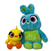TOY STORY 4 Bunny & Ducky Kohl's Cares Disney Yottoy Plush Stuffed Animals 2019