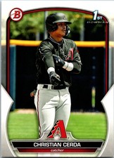2023 Bowman #BP-56 Christian Cerda Prospects