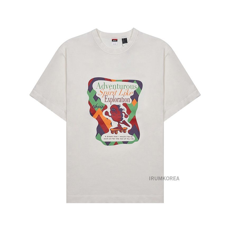 ALTRA T shirt ibrida manica corta bianca di altre marche 137992953
