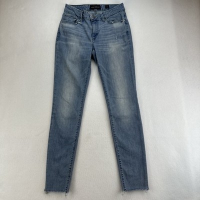 Lucky Brand Jeans Sasha Super Skinny Low Rise Waist 25  Denim Women s Sz 6/28