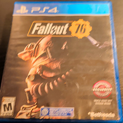 Bethesda Fallout 76 PS4 Complete w/ Case, Manual & Disc