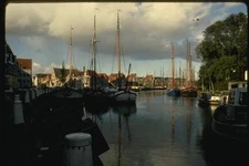 140037 Old Harbor Horn A4 Photo Print