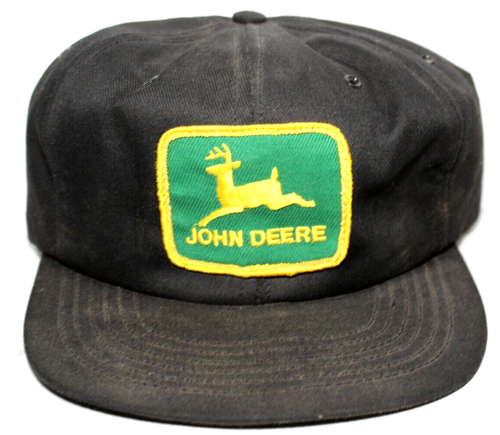 1980s Vintage John Deere Patch Snapback Trucker Hat Cap Swingster Made in USA - Picture 4 of 22