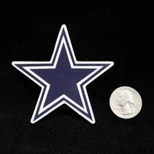 Dallas Cowboys NFL "Star Logo" Peel-Off Sticker  (B)