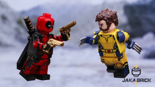 minifig mini brick jaka brick Wolverine deadpool - Picture 4 of 6