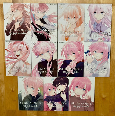 Shikimori's Not Just A Cutie Manga, Englisch, Band 1-11, Sehr Gut