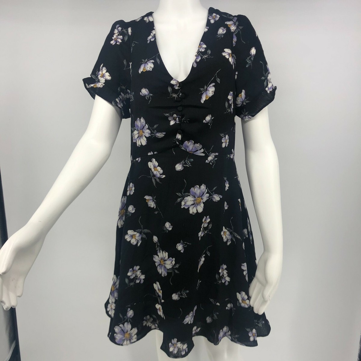 ruched bodice puff sleeve mini dress Silk mini dress with ruched bodice and puff sleeves featuring delicate –  Sarah Luton England