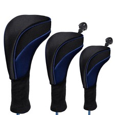 3pcs Head Driver Fairway Woods Headcovers Accessories C7Z0