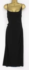 CHRISTOPHER ESBER SCULPTED STRAP CUT OUT DRESS WOMENS MIDI BLACK AD
