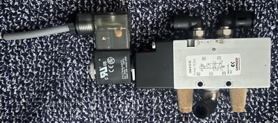 Camozzi 354-015-02 1/4'' BSP pneumatisches Magnetventil - montiert aber nie benutzt