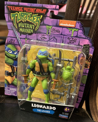 Teenage Mutant Ninja Turtles Mutant Mayhem 4.5  Leonardo Action Figure NEW
