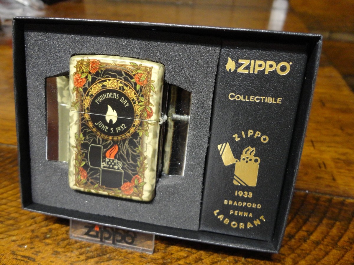 2025 FOUNDERS DAY GGB 540 FUSION ZIPPO LIGHTER MINT IN BOX | eBay
