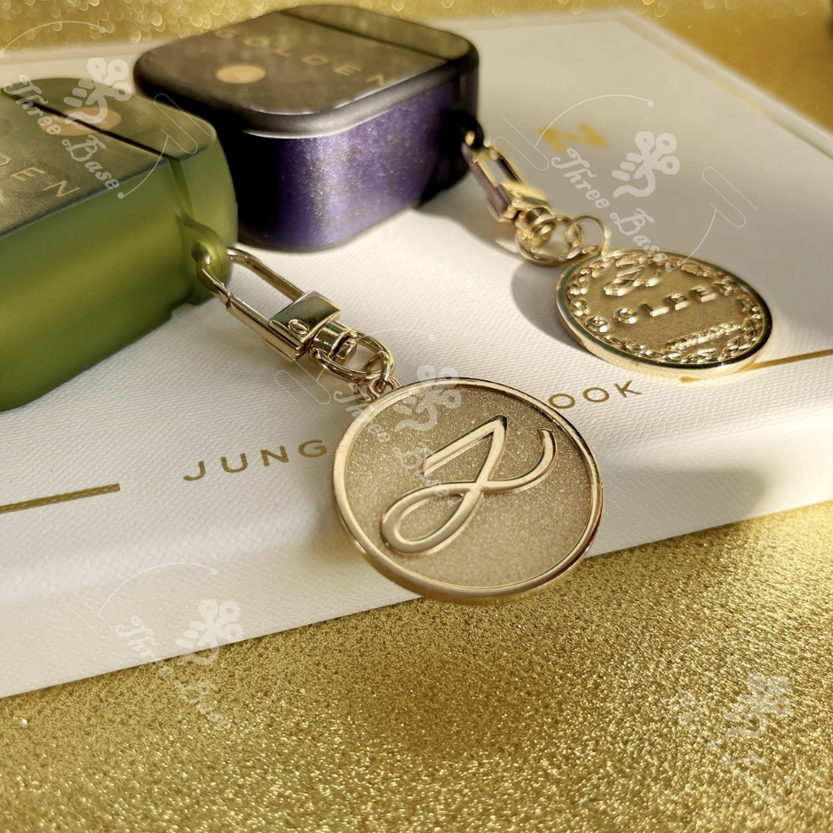 BTS JUNGKOOK GOLDEN KEYRING BTS-JK Golden Album Concept Music