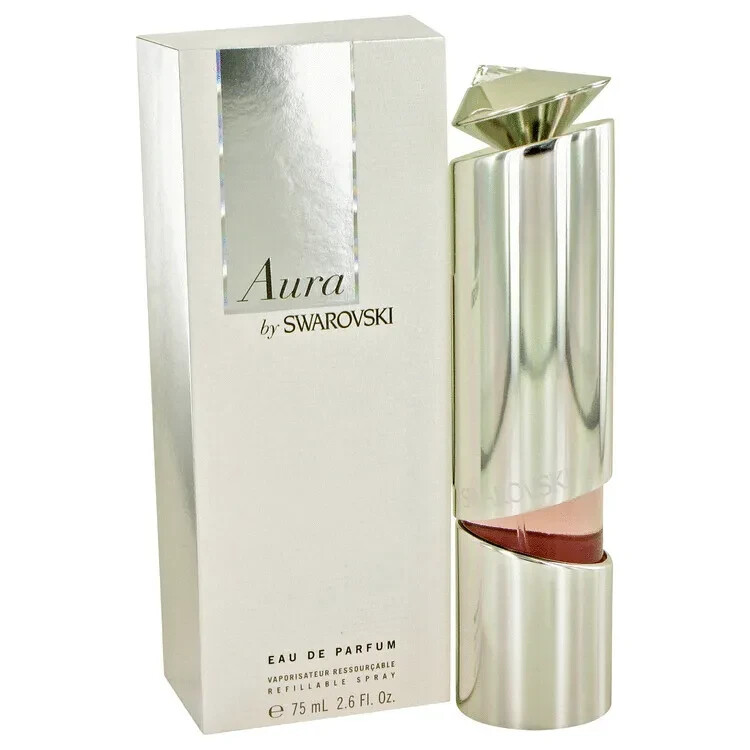 Aura By Swarovski 75ml EDP Refillable Spray 100% Genuine Perfume