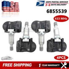 Set of 4 TPMS TIRE PRESSURE SENSOR 6855539 for BMW 2 3 4 Series i3 i8 X1 X2 X5
