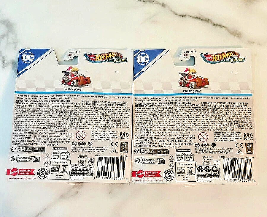 Hot Wheels Racer Verso 2024/Harley Quinn/DC 2024/¡Lote de 2 Hermosos!! Foto 2 de 4