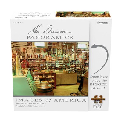 Pressman Boardgame Images of America Puzzle - Cataract General Store New