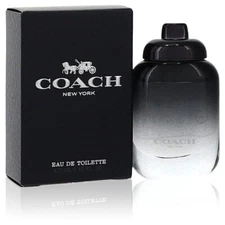 COACH NEW YORK MEN 0.15 OZ EAU DE TOILETTE SPLASH MINI NEW MEN COLOGNE 4.5ML NIB