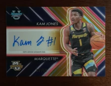 2024-25 Bowman Best U Kam Jones Possession Arrow Yellow Lazer Auto /75