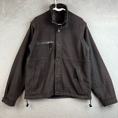 Clam Ice Armor reversible Fleece Full Zip Jacket size S