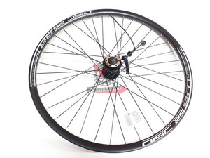 305591150 RUOTA ANTERIORE 26 MTB DISCO NERA | eBay