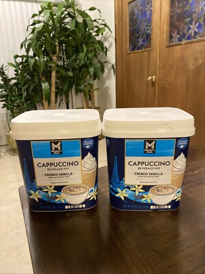 2 Pack**Member's Mark French Vanilla Cappuccino Beverage Mix (48