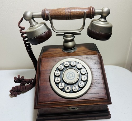 1970s Western Electric Wood Country Squire Desk Telephone - Picture 3 of 7