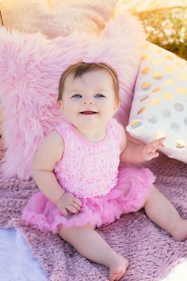 Pretty in Pink Rosebud Dress with Tutu