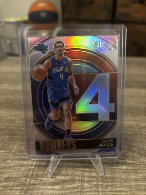 2021-22 Panini Select Numbers Jalen Suggs #12 Rookie Orlando Magic