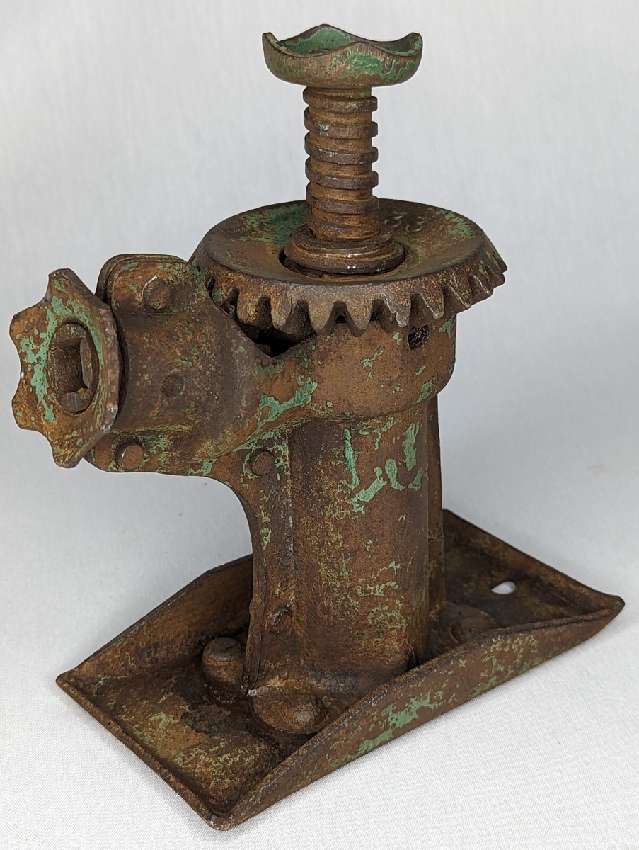 Vintage Screw Jack - Needs Repair Locked | eBay