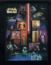 United States 41¢ Star Wars Postage Stamp #4143 MNH Full Sheet
