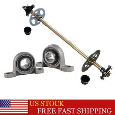 Rear Live Axle Assembly Kit for Brake Disc Caliper Kid Go Kart ATV QUAD Buggy US