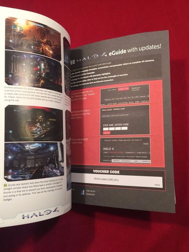 Halo 4 Xbox 360 Official Strategy Game Guide Book - Picture 2 of 3