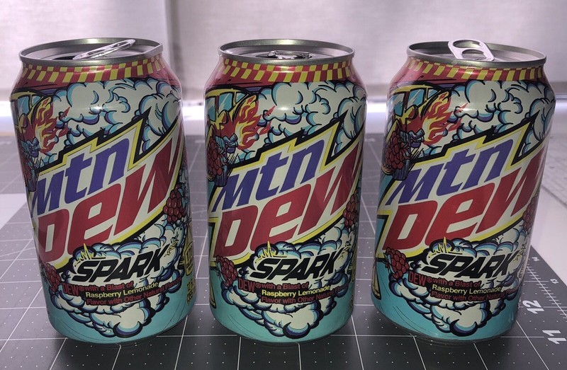 Mountain Dew Spark 2022 12 OZ. Can (empty)