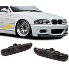 Seitenblinker schwarz Paar passend für BMW 3ER E46 Coupe Cabrio Limo Touring